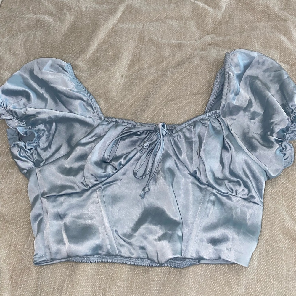 LA Hearts Blue Babydoll Top - Size S, NEVER WORN!